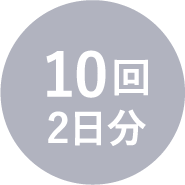 10回2日分